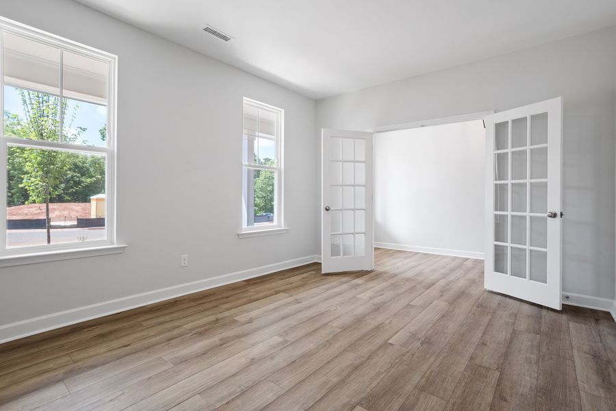 Spacious, unfurnished interior of a new home in Sweetbrier, Durham (Image 17). Spacious, unfurnished interior of a new home in Sweetbrier, Durham (Image 17).