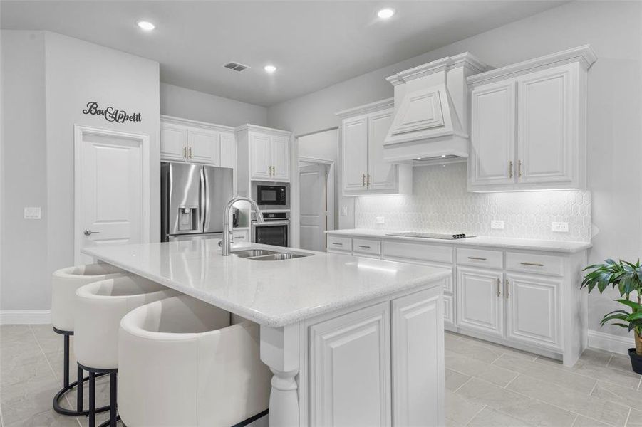 Furnished interior view inside a new home in , Forney (Image 17). Furnished interior view inside a new home in , Forney (Image 17).