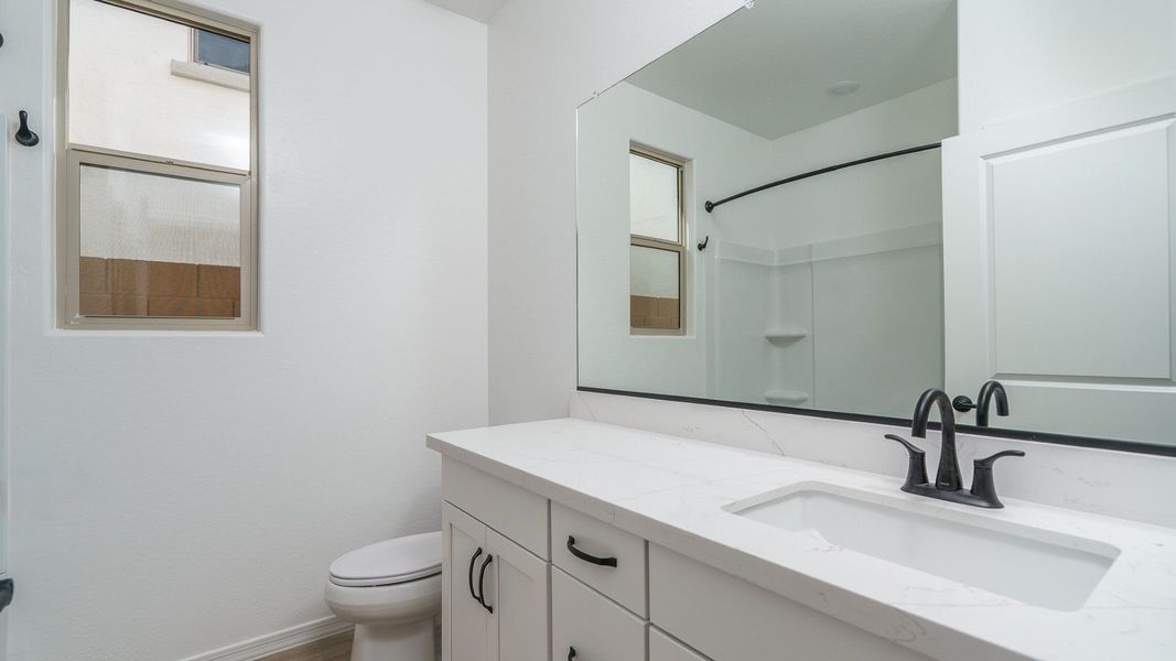 Furnished interior view inside a new home in The Ridge at Sienna Hills, Buckeye (Image 15).