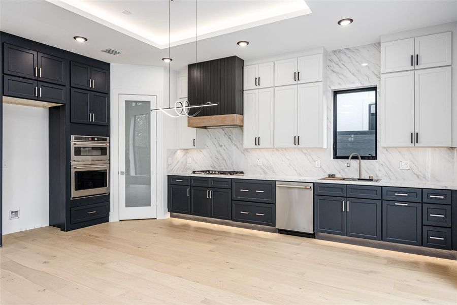 Furnished interior view inside a new home in , Stafford (Image 9).