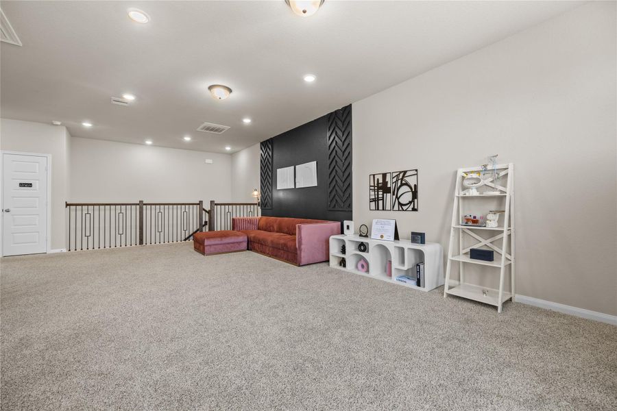 Furnished interior view inside a new home in , Houston (Image 34).