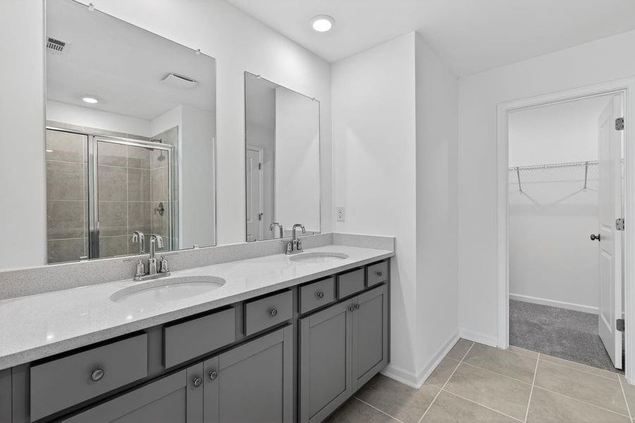 Furnished interior view inside a new home in Somerset at Veterans Memorial, Mableton (Image 9).