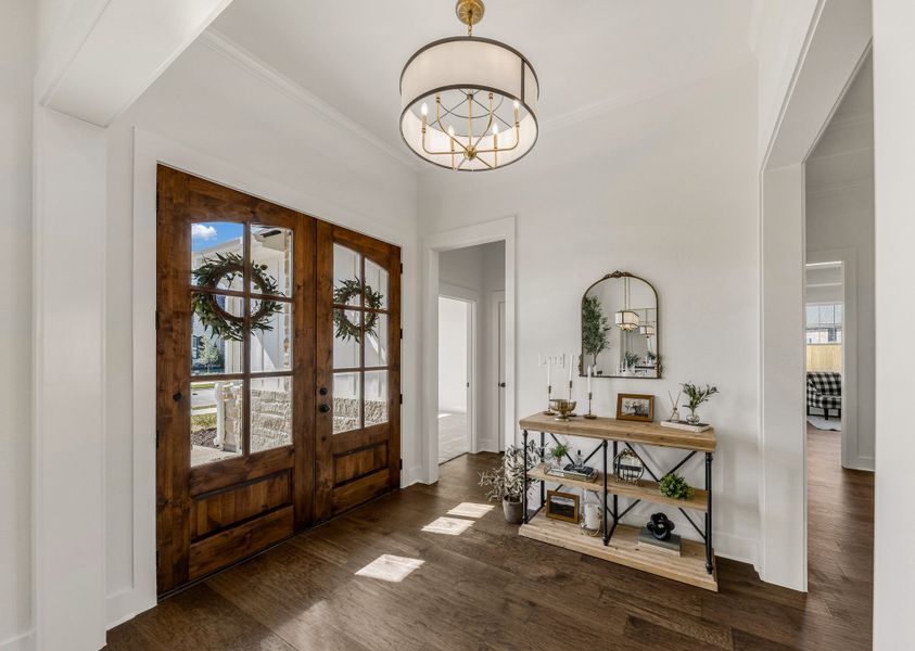 Representative furnished interior of a home built from the The Grayson by Reece Homes in Stella Ranch, Bryan (Image 27).