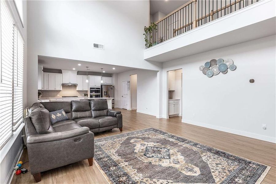 Furnished interior view inside a new home in Carmichael Farms, Canton (Image 37).