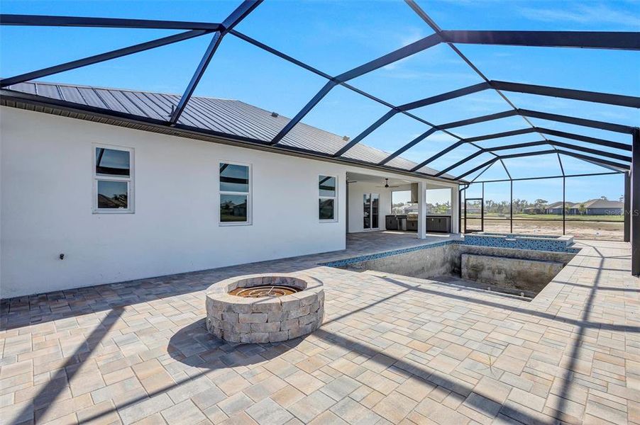 Exterior details and patio area of a home in , Parrish (Image 32). Exterior details and patio area of a home in , Parrish (Image 32).