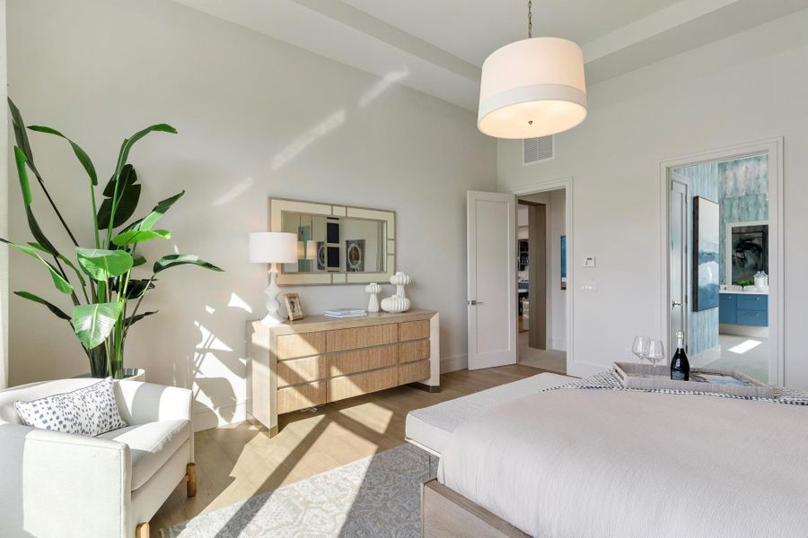 Furnished interior view inside a new home in , Port St. Lucie (Image 37).