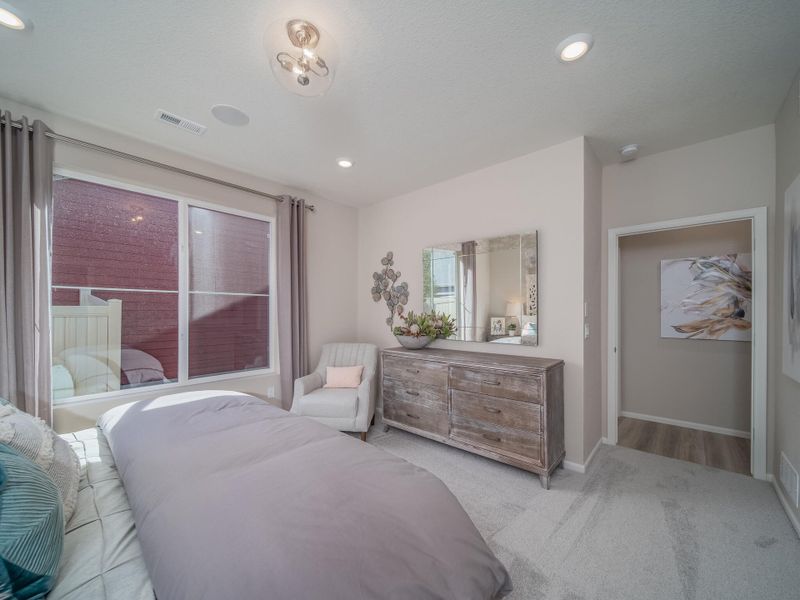 Furnished interior view inside a new home in The Reserve at Green Valley Ranch, Aurora (Image 14).