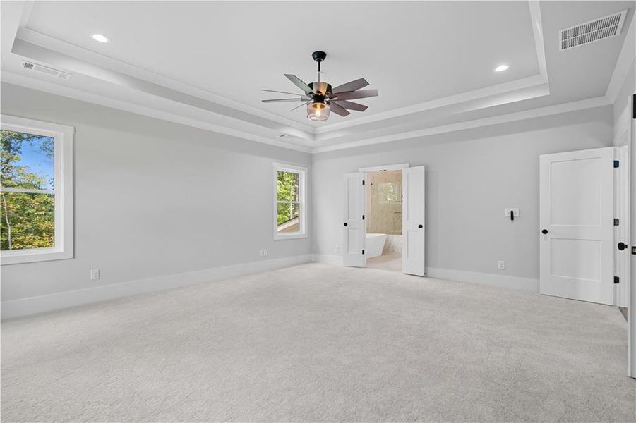 Spacious, unfurnished interior of a new home in , Canton (Image 30).