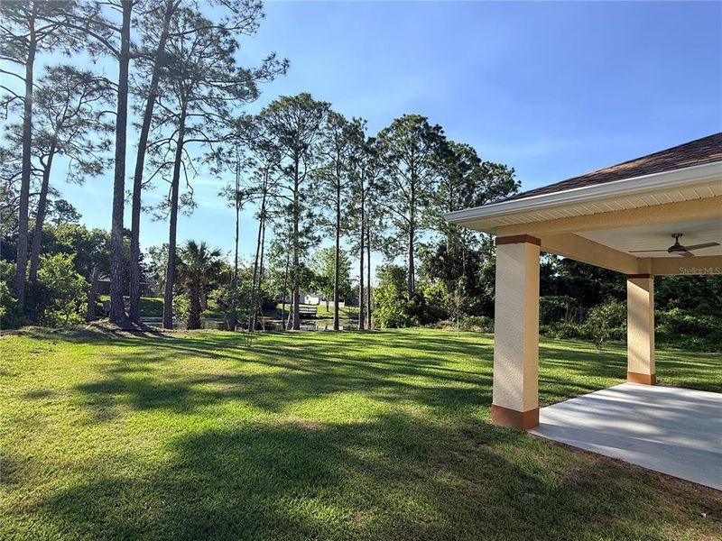 Exterior details and patio area of a home in , Palm Coast (Image 4).