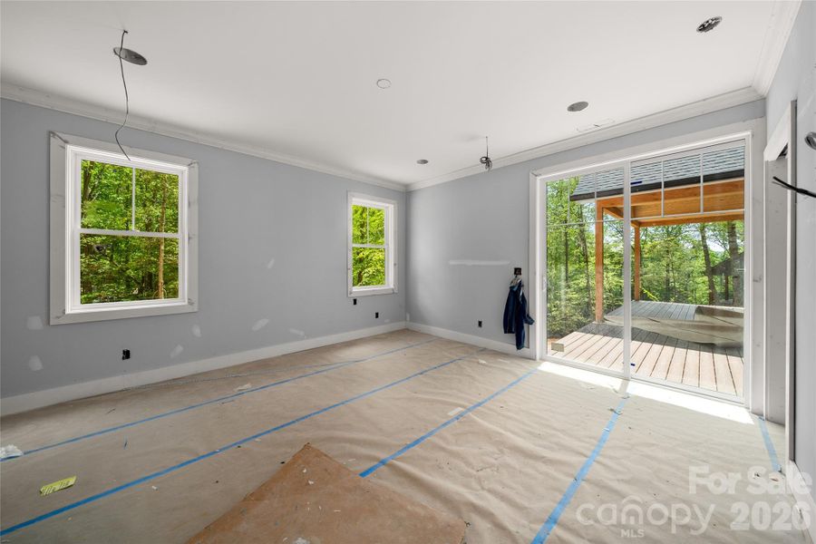 In-progress construction of a new home in , Etowah, NC (Image 19).