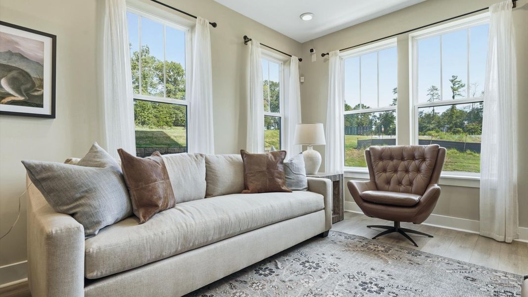 Furnished interior view inside a new home in Traynham Place, Greenville (Image 12).
