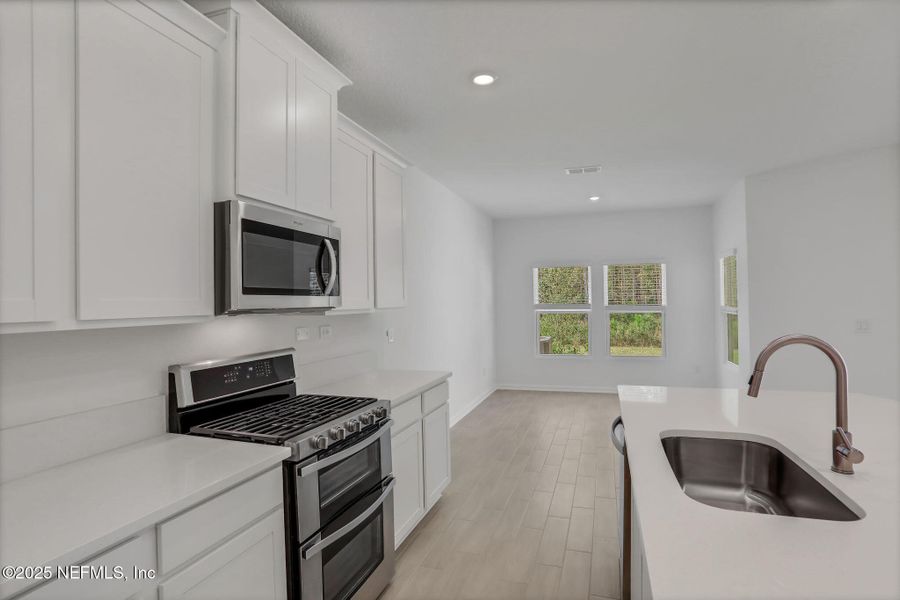Furnished interior view inside a new home in Cordova Palms, St. Augustine (Image 8).