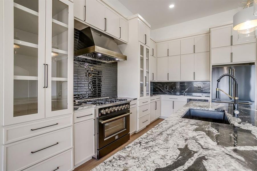 Furnished interior view inside a new home in , Cresson (Image 7).