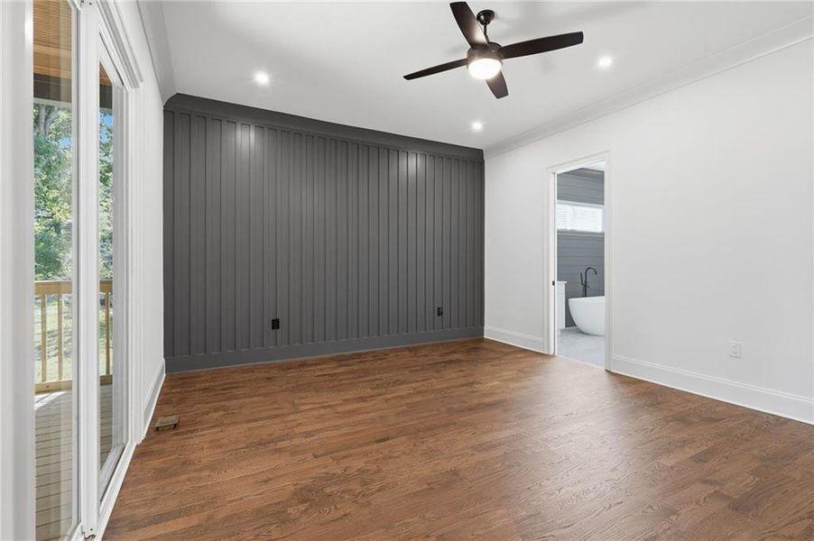 Spacious, unfurnished interior of a new home in , Buford (Image 22).