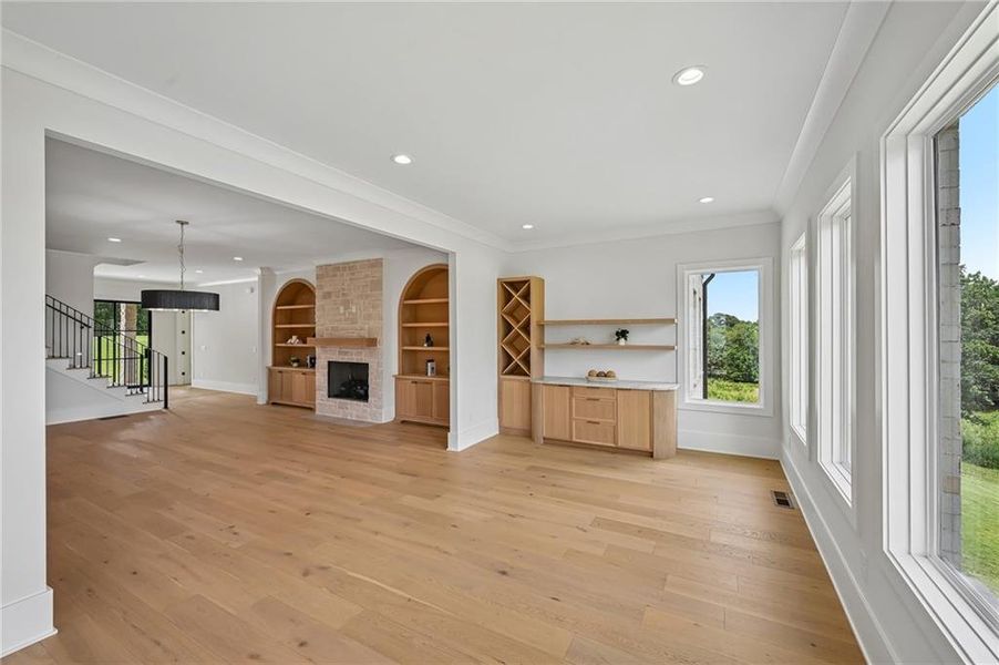 Spacious, unfurnished interior of a new home in , Buford (Image 31).