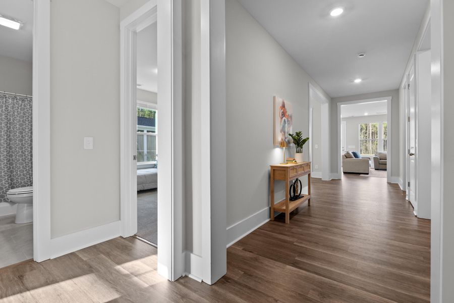 Furnished interior view inside a new home in , Ravenel (Image 15).