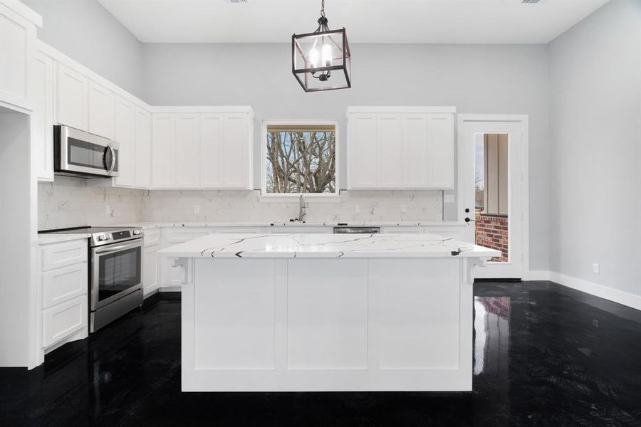 Furnished interior view inside a new home in , Blossom (Image 8).