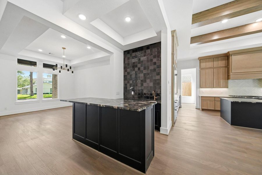 Furnished interior view inside a new home in , Houston (Image 4).