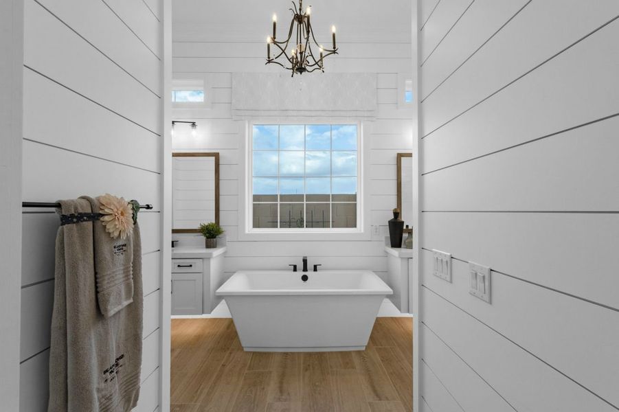 Representative furnished interior of a home built from the Residence Twelve by Blandford Homes in Earnhardt Ranch, Chandler (Image 19).