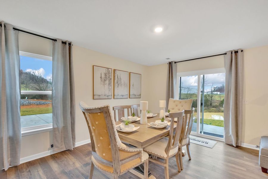 Representative furnished interior of a home built from the Elston by D.R. Horton in Johnson Farms, Greeneville (Image 9).
