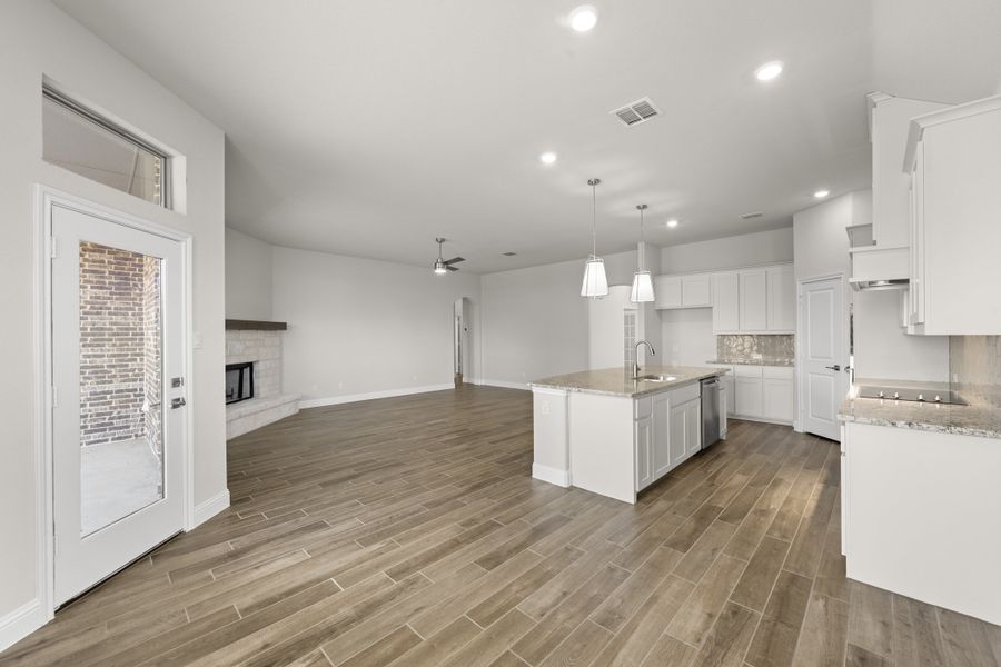 Furnished interior view inside a new home in Mockingbird Hills - Signature Series, Joshua (Image 9).