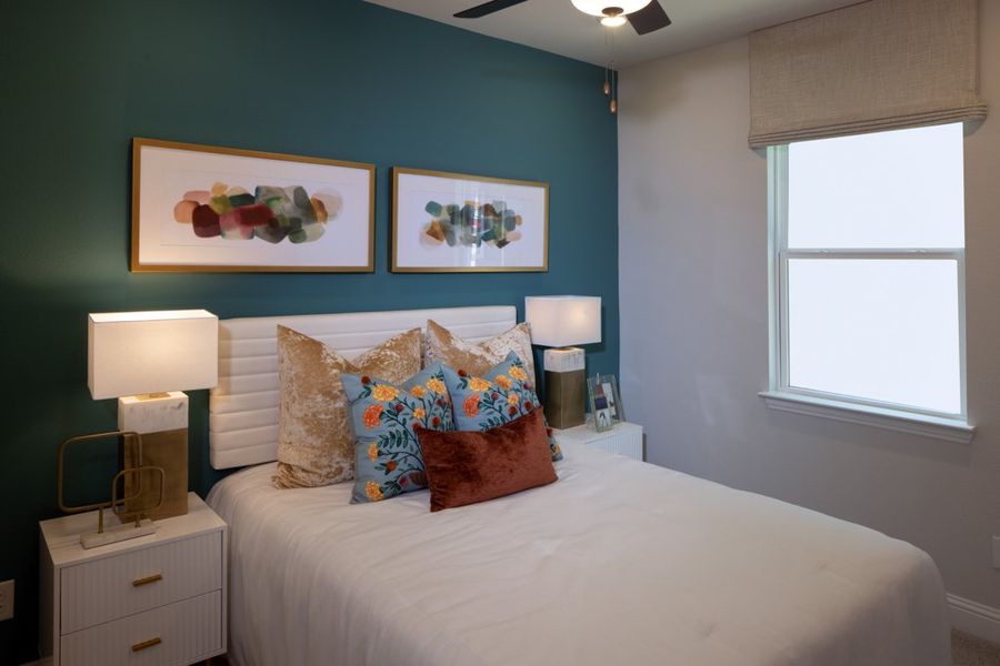 Furnished interior view inside a new home in North Sky Celina, Celina (Image 12).