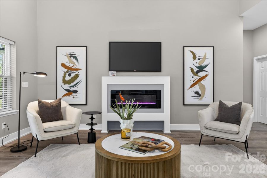 Furnished interior view inside a new home in , Bessemer City (Image 18).