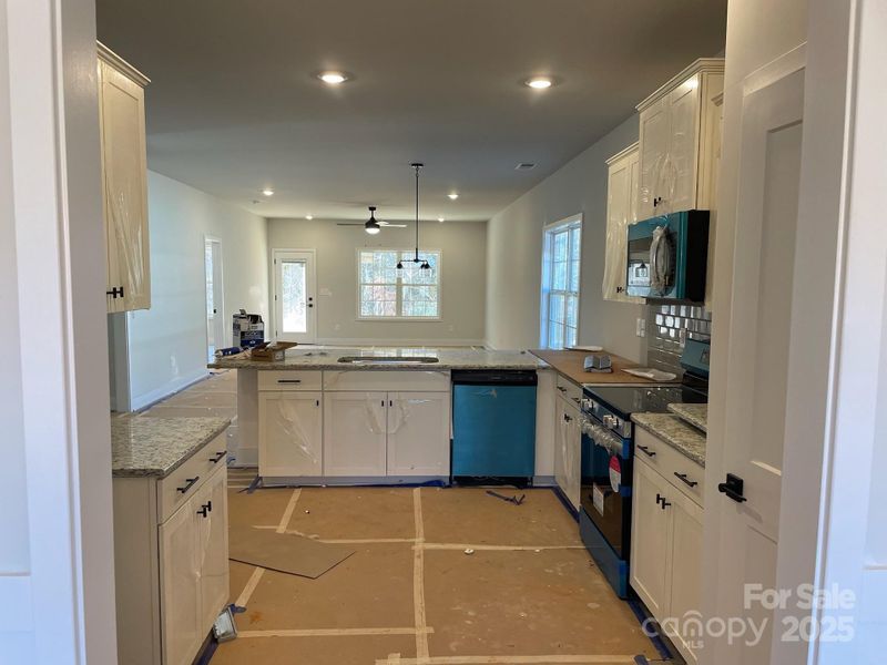 In-progress construction of a new home in Kerns Ridge, Salisbury, NC (Image 6).