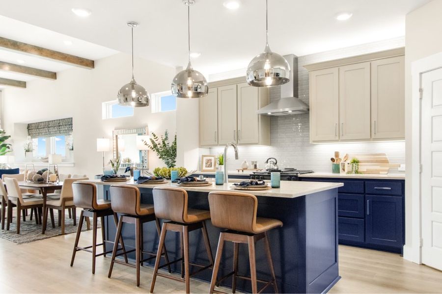 Representative furnished interior of a home built from the Maple by Grenadier Homes in Willow Grove, Melissa (Image 2). Representative furnished interior of a home built from the Maple by Grenadier Homes in Willow Grove, Melissa (Image 2).