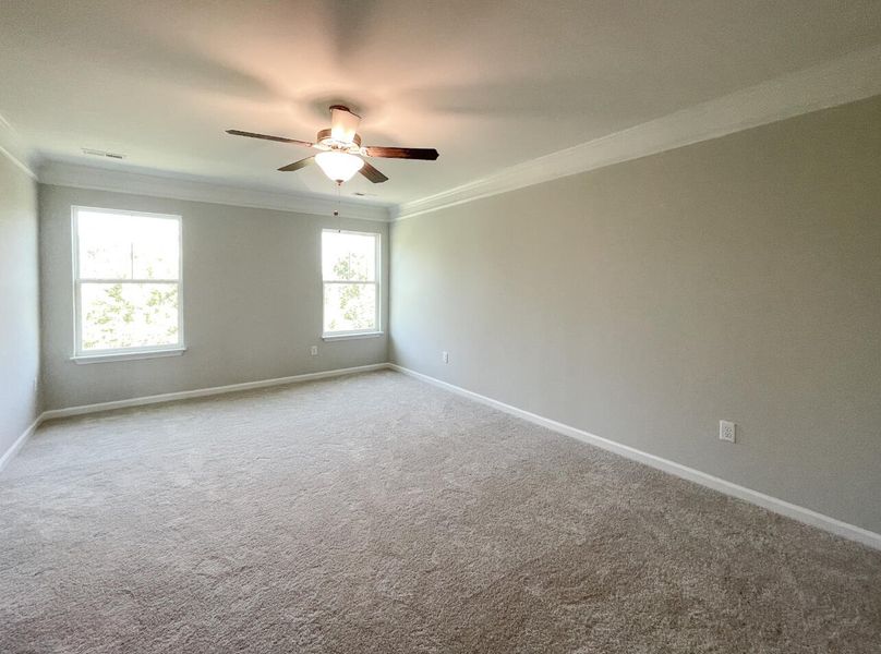 Spacious, unfurnished interior of a new home in Riverbrooke Townhomes, Simpsonville (Image 15). Spacious, unfurnished interior of a new home in Riverbrooke Townhomes, Simpsonville (Image 15).