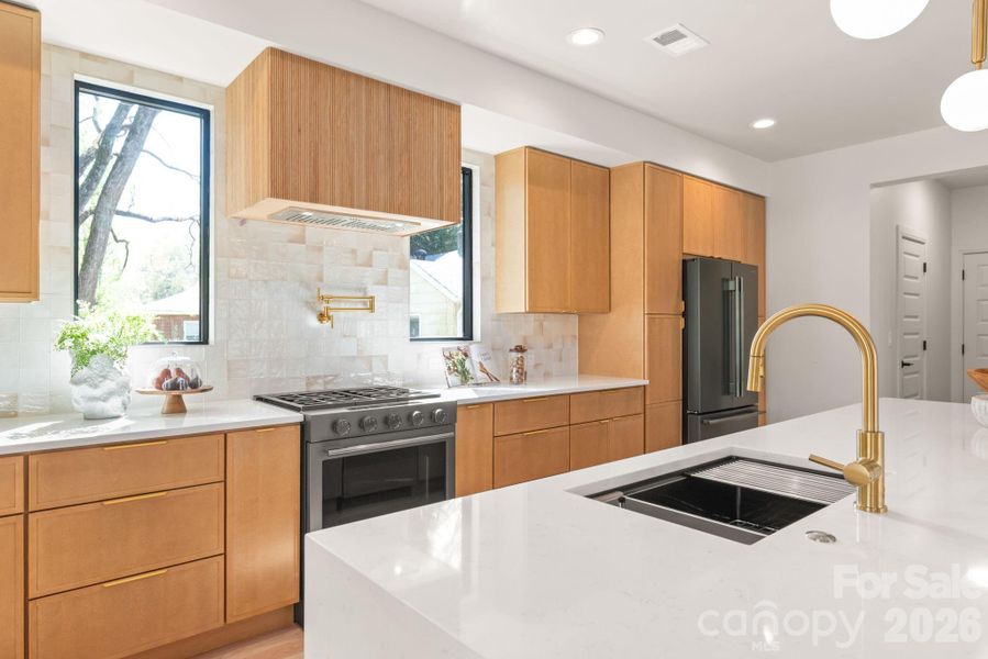 Furnished interior view inside a new home in , Charlotte (Image 35).