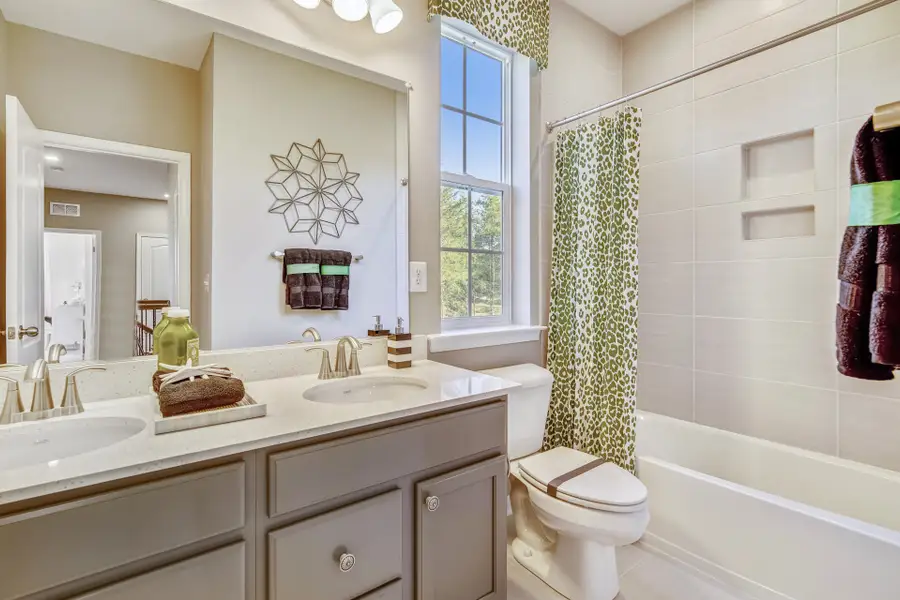 Representative furnished interior of a home built from the Wylie by Caruso Homes in Magnolia Acres, Fuquay Varina (Image 15).