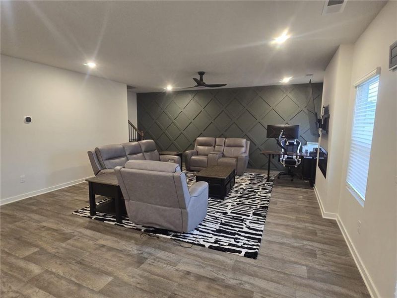 Furnished interior view inside a new home in Fern Dale, Fairburn (Image 18).