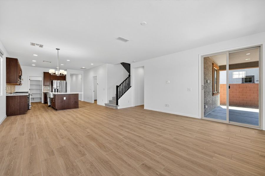 Spacious, unfurnished interior of a new home in La Mira, Mesa (Image 16). Spacious, unfurnished interior of a new home in La Mira, Mesa (Image 16).