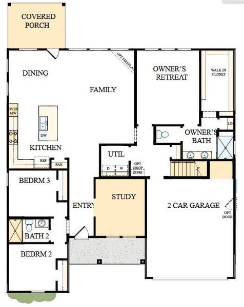 3438 Charolais Ln. Floorplan 3438 Charolais Ln. Floorplan