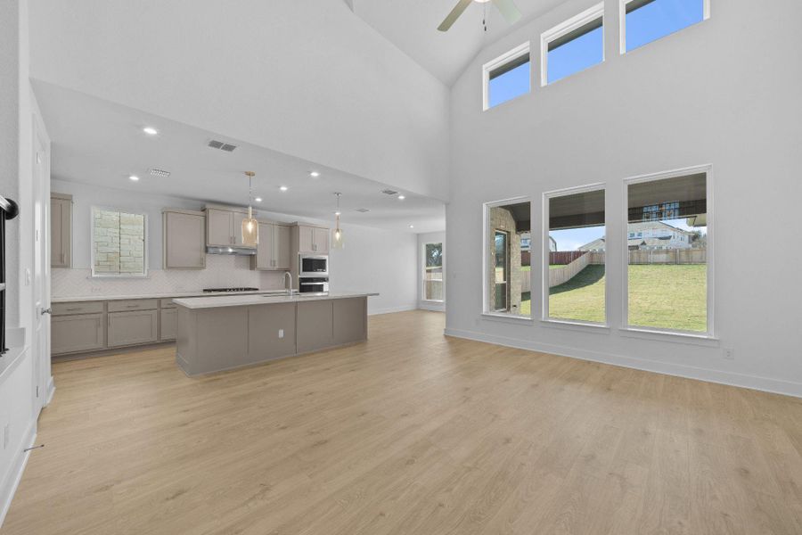 From Family Room to Open Concept Kitchen