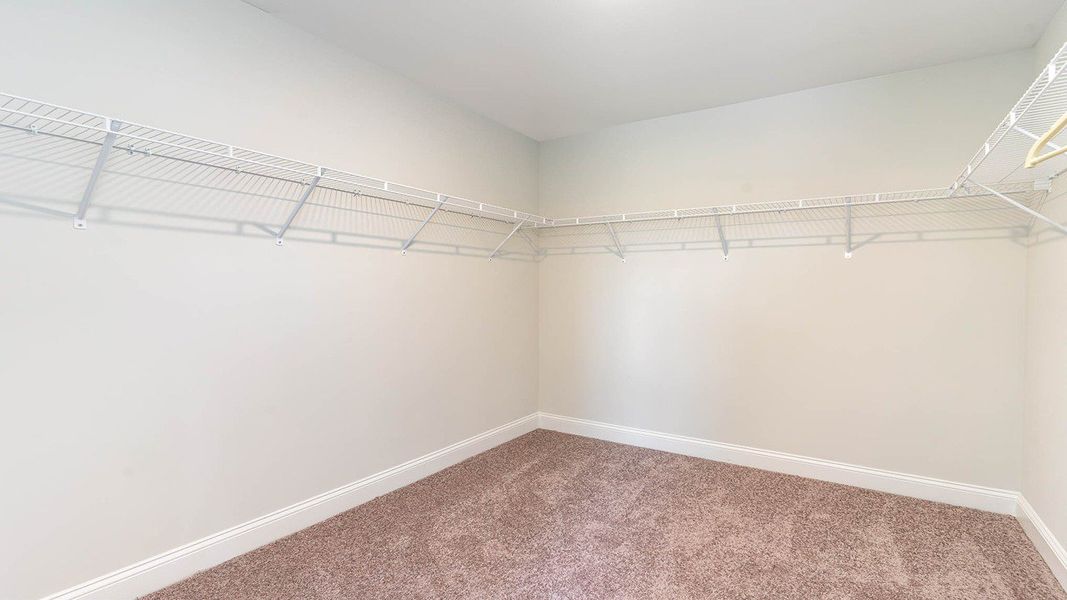 Representative unfurnished interior of a home built from the FORRESTER by D.R. Horton in The Bluffs at Mill Creek, Florence (Image 19).