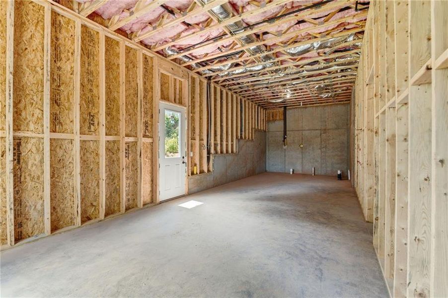 In-progress construction of a new home in , Flowery Branch, GA (Image 76). In-progress construction of a new home in , Flowery Branch, GA (Image 76).
