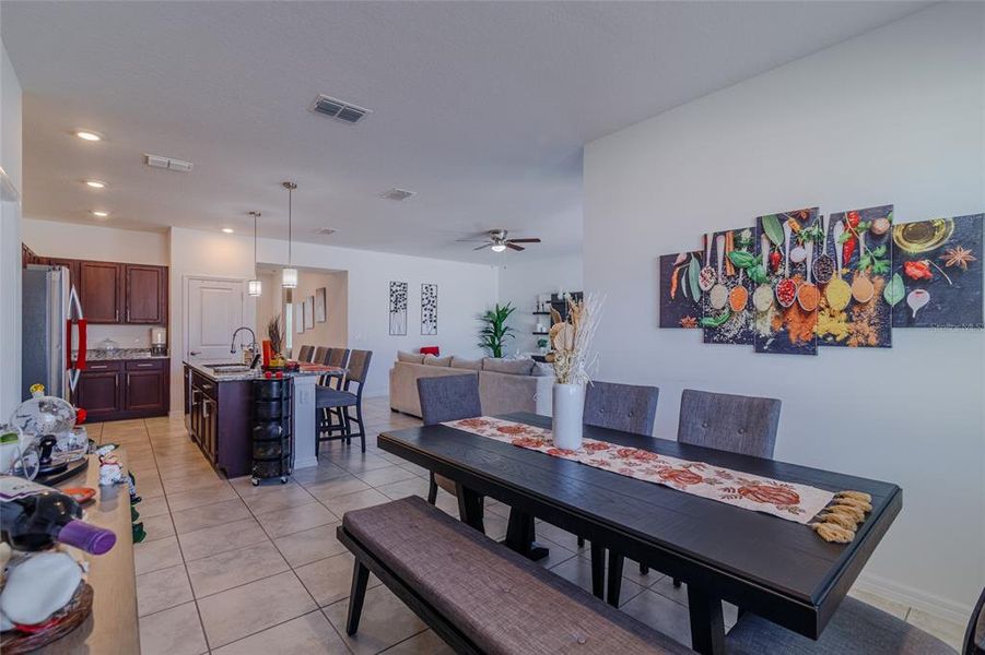 Furnished interior view inside a new home in , Ocala (Image 35).