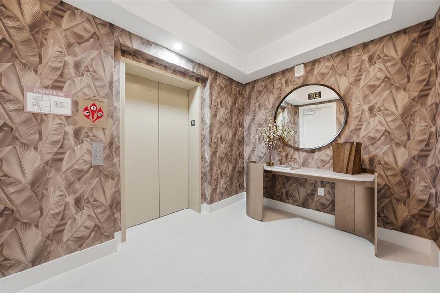 Furnished interior view inside a new home in , Tampa (Image 9).