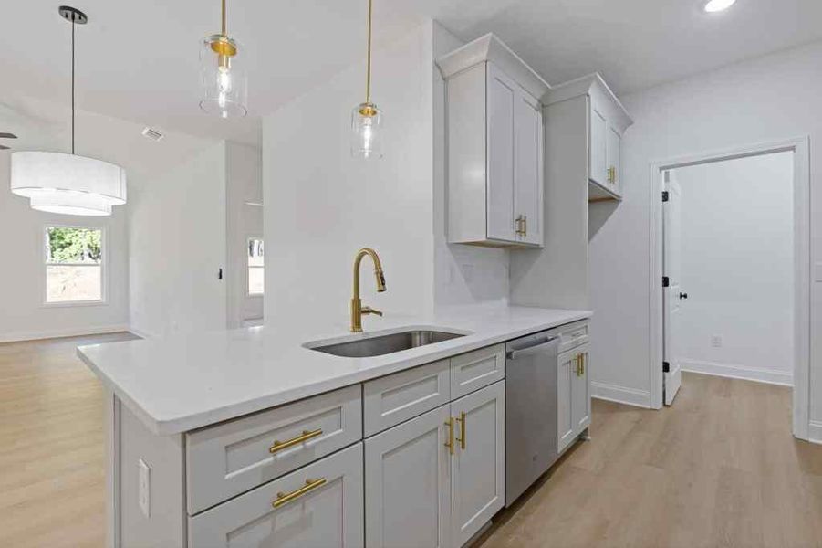 Furnished interior view inside a new home in , Covington (Image 10).