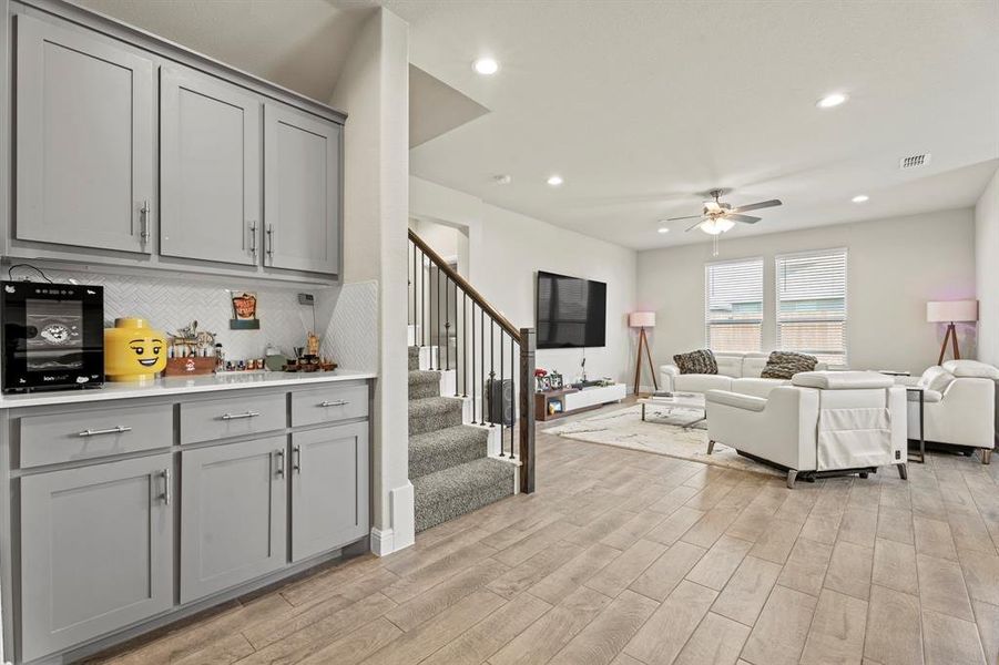Furnished interior view inside a new home in , Haslet (Image 11). Furnished interior view inside a new home in , Haslet (Image 11).