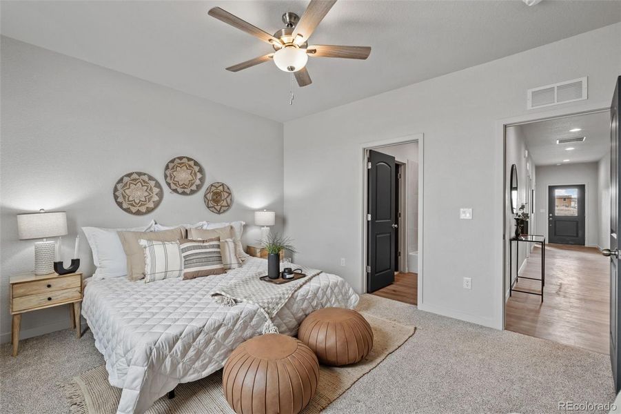 Furnished interior view inside a new home in , Pueblo West (Image 7).