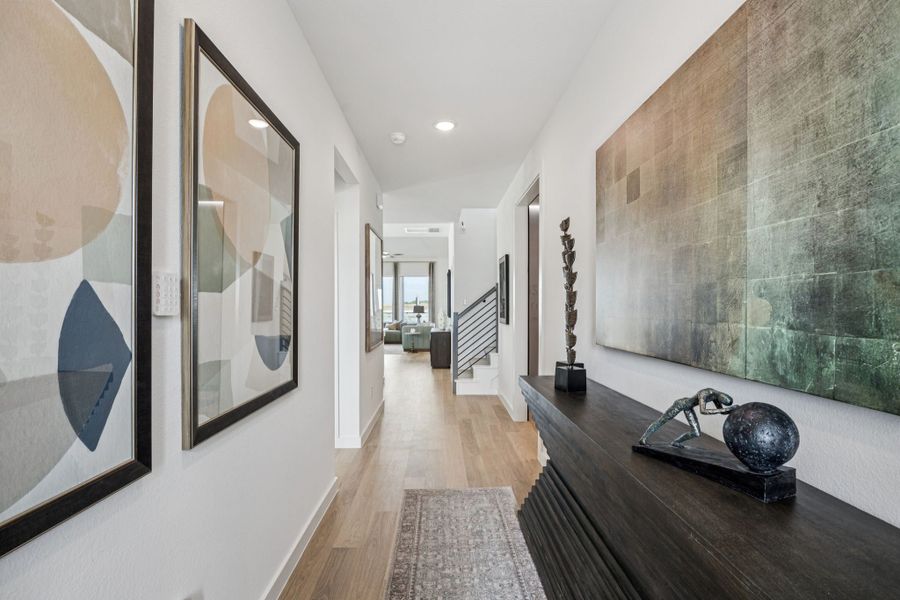 Entry in the Trinity home plan by Trophy Signature Homes – REPRESENTATIVE PHOTO Entry in the Trinity home plan by Trophy Signature Homes – REPRESENTATIVE PHOTO