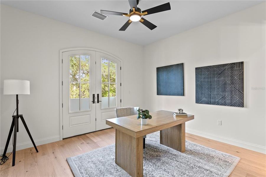 Furnished interior view inside a new home in , Tampa (Image 11). Furnished interior view inside a new home in , Tampa (Image 11).