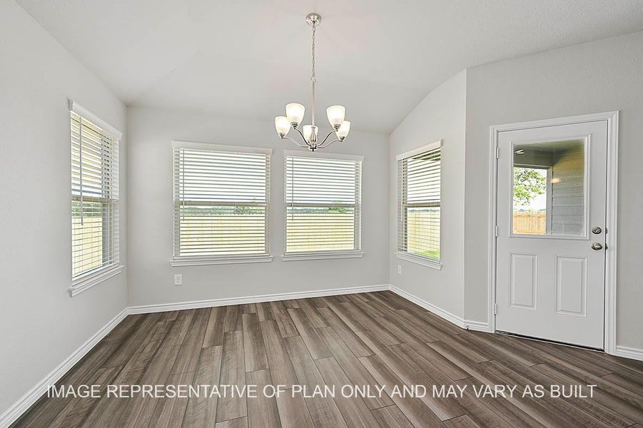 Representative unfurnished interior of a home built from the Prescott by D.R. Horton in Southern Pointe, College Station (Image 15). Representative unfurnished interior of a home built from the Prescott by D.R. Horton in Southern Pointe, College Station (Image 15).