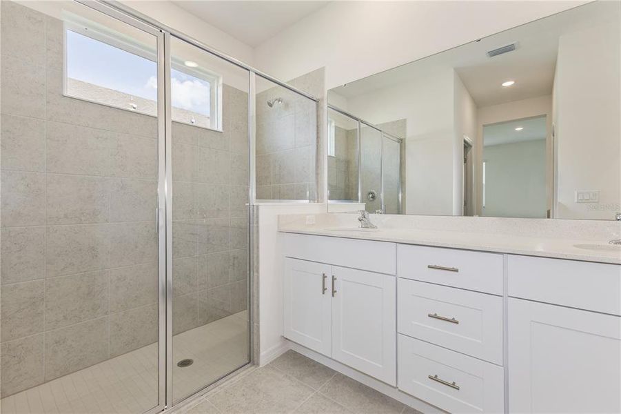 Furnished interior view inside a new home in Highfield at Twisted Oaks, Wildwood (Image 5).