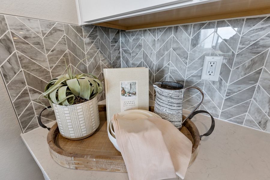 Representative furnished interior of a home built from the Biscayne by Landsea Homes in Pintail Commons at Johnstown Village, Johnstown (Image 30).