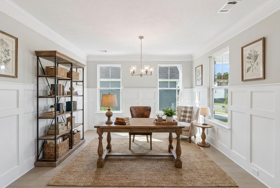 Furnished interior view inside a new home in Windsor, North Augusta (Image 5).