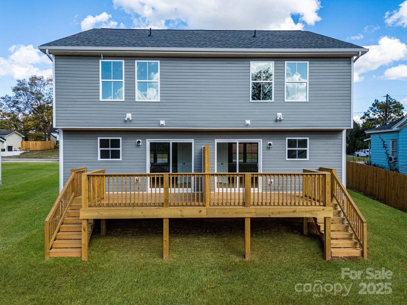 Exterior details and patio area of a home in , Mooresville (Image 3). Exterior details and patio area of a home in , Mooresville (Image 3).